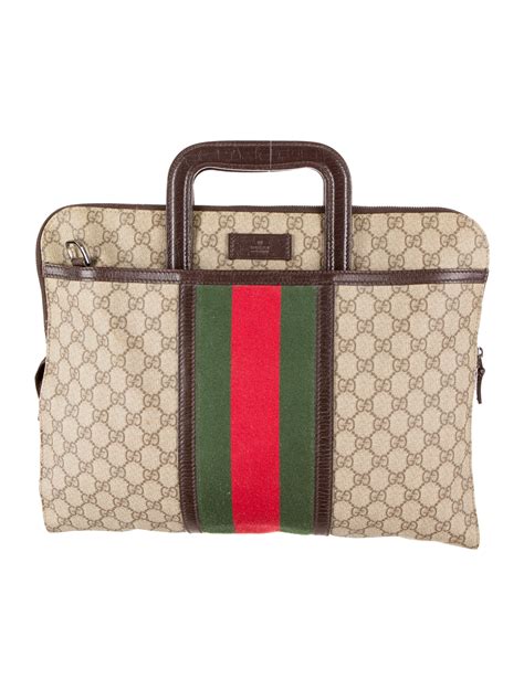 laptoptas gucci|gucci laptop bag.